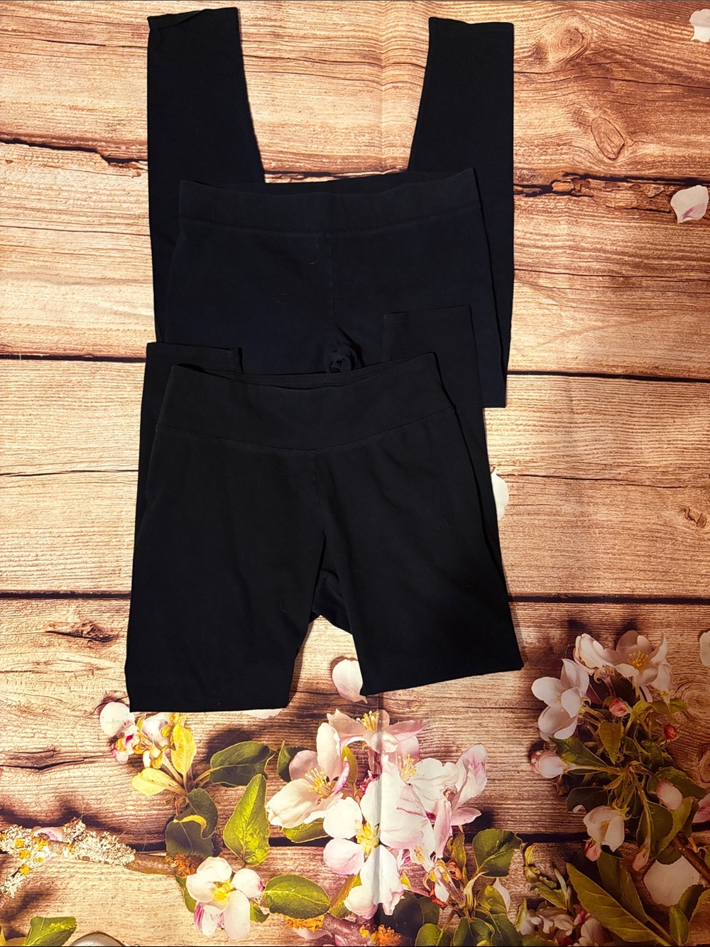 Black Stretch Active legging, $6 for 2 pair.